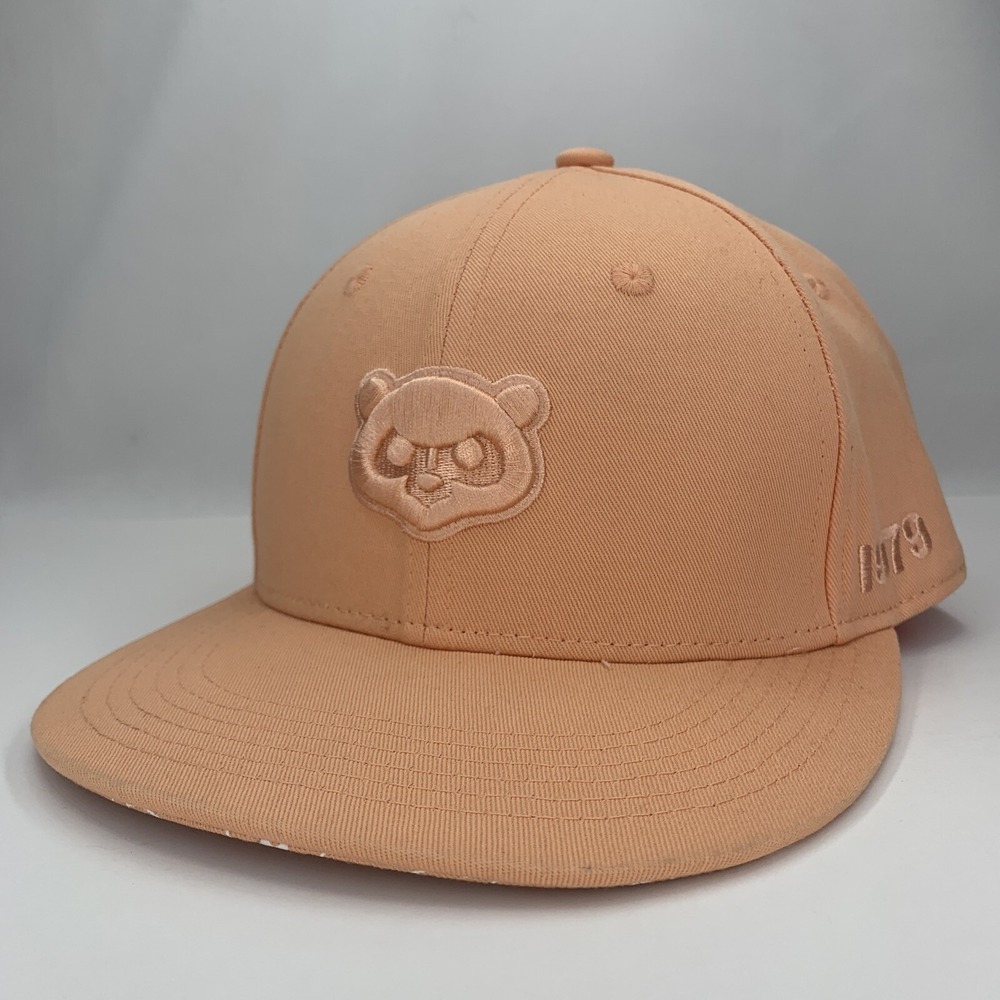 Chicago Cubs Hat 2023 Peach Pink Baseball Cap Budweiser 1979 Logo Snapback